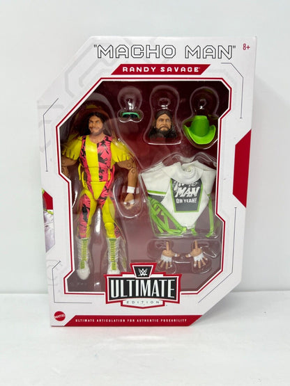 WWE Macho Man Randy Savage Ultimate Edition Series 8 Action Figure Mattel Toys