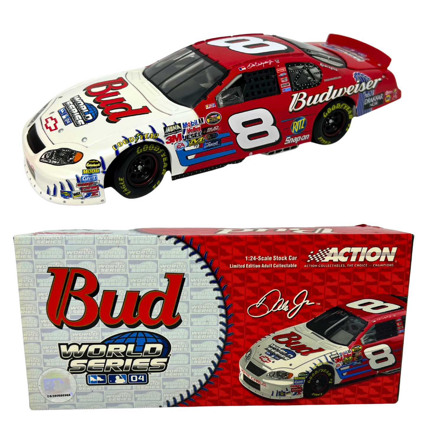 Action Nascar #8 Dale Earnhardt Jr. Budweiser MLB GM Dealers Chevy 1:24 Diecast