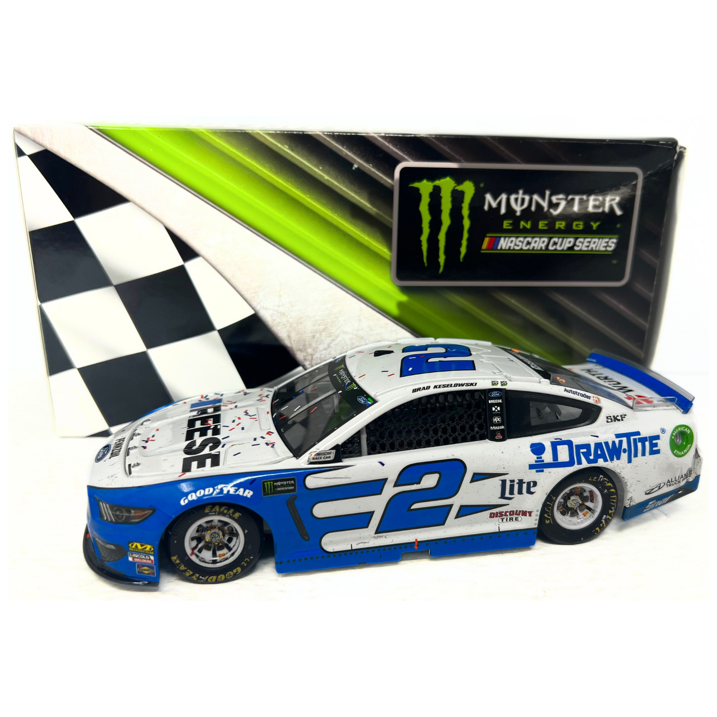 Lionel Nascar #2 Brad Keselowski Reese Martinsville Win 2019 Mustang 124 Diecast