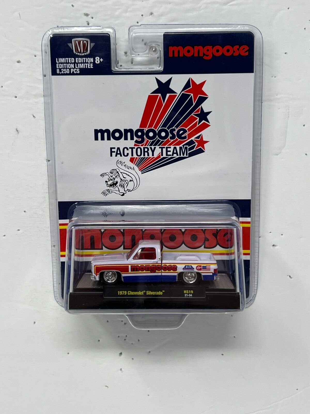 M2 Machines Mongoose Factory Team 1979 Chevrolet Silverado 1:64 Diecast