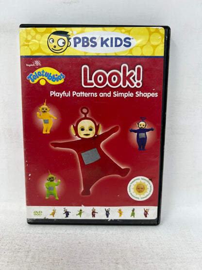 Teletubbies Look! Playful Patterns And Simple Shapes (DVD, 2004) Family