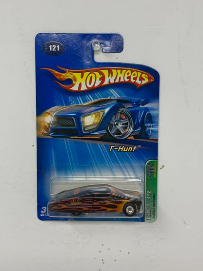 Hot Wheels T-Hunt Purple Passion Real Riders 1:64 Diecast