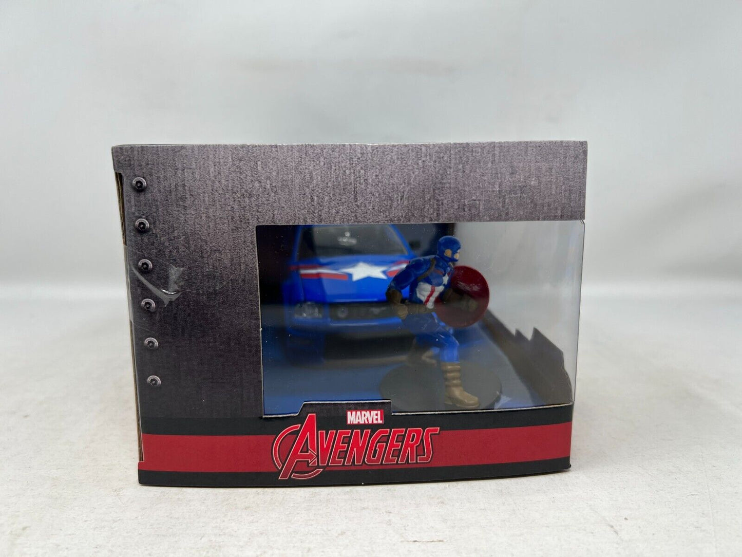 Jada Marvel Avengers Captain America & 2006 Ford Mustang GT 1:24 Diecast