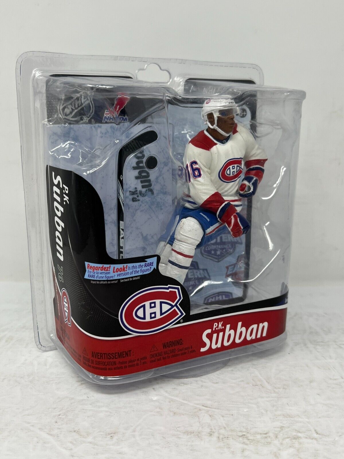 McFarlane P.K. Subban Montreal Canadiens Chase White Jersey NHL Series 28 Figure