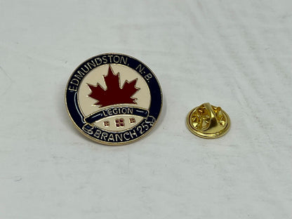 Legion Branch 25 Edmunston, N.B. Clubs & Organizations Lapel Pin P2