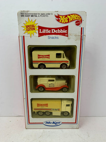 Hot Wheels McKee Little Debbie 3-Pack POP Culture 1:64 Diecast