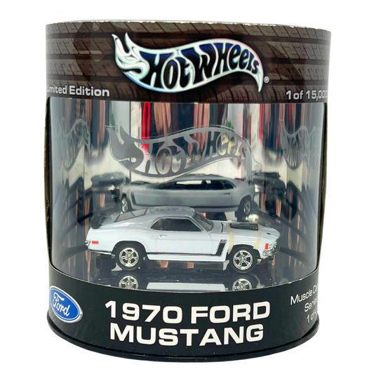 Hot Wheels Oil Can 1970 Ford Mustang Muscle Car Series 1:64 Diecast