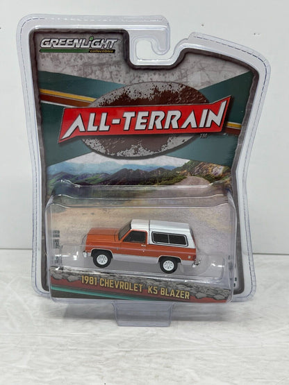 Greenlight All-Terrain 1981 Chevrolet K5 Blazer 1:64 Diecast