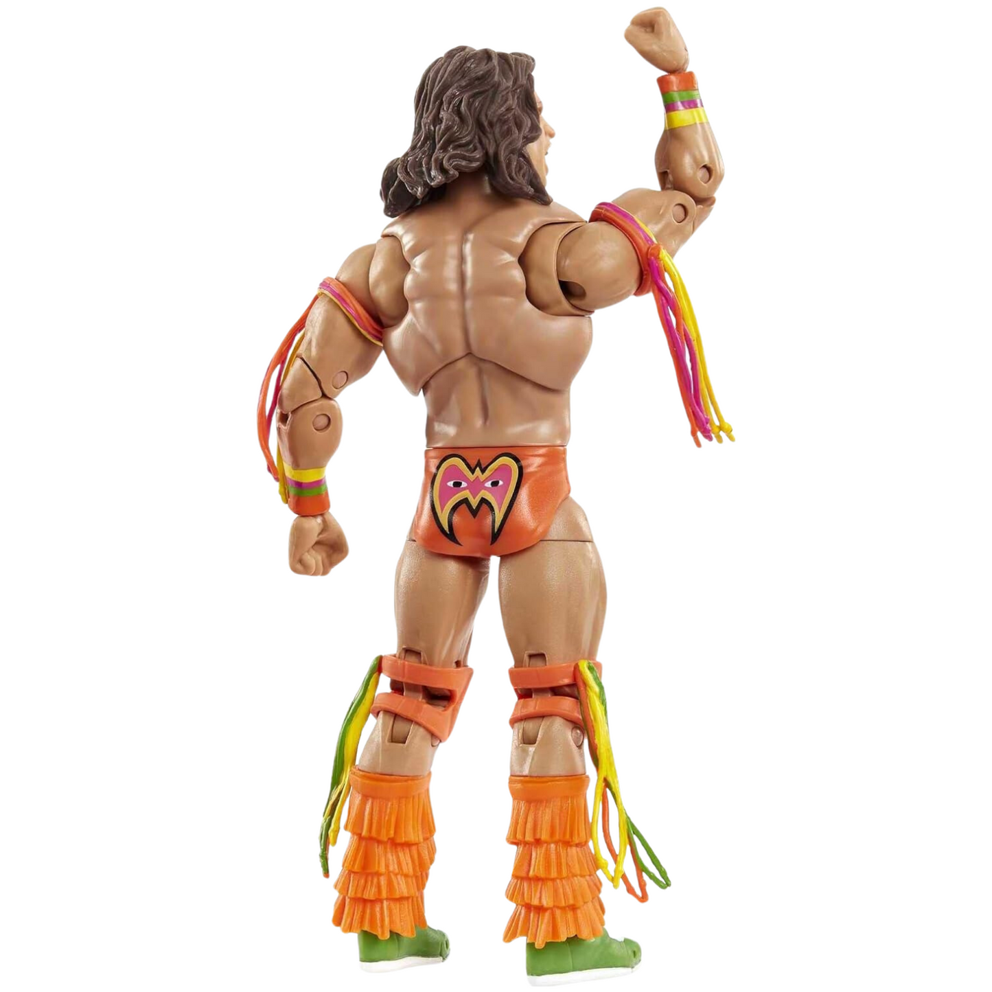 WWE Ultimate Warrior Ultimate Edition Fan Takeover Action Figure W/ Belts Mattel Toys