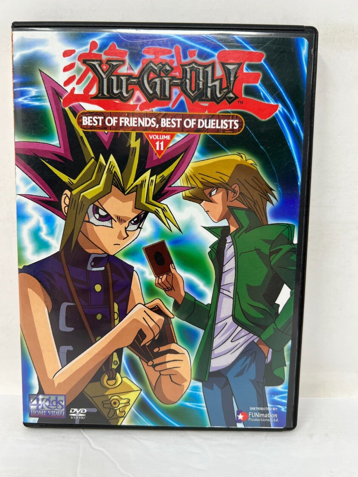 Yu-Gi-Oh - Vol. 11 Best of Friends Best of Duelists (DVD, 2003) Good Shape Anime