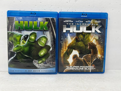 The Incredible Hulk 2-Movie Collection Marvel Blu-ray Good Condition!!!