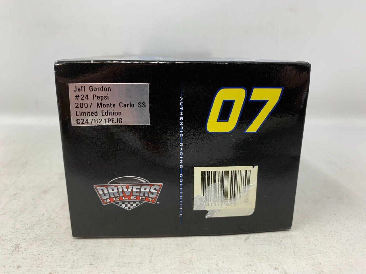 Motorsports Authentics #24 Jeff Gordon Pepsi 2007 Monte Carlo SS 1:24 Diecast