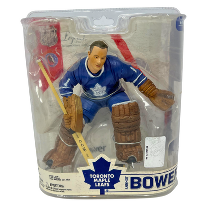 McFarlane NHL Legends Series 6 Johnny Bower Toronto Maple Leafs Action Figure