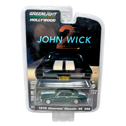 Greenlight Hollywood John Wick 2 1970 Chevrolet Chevelle SS 396 1:64 Diecast