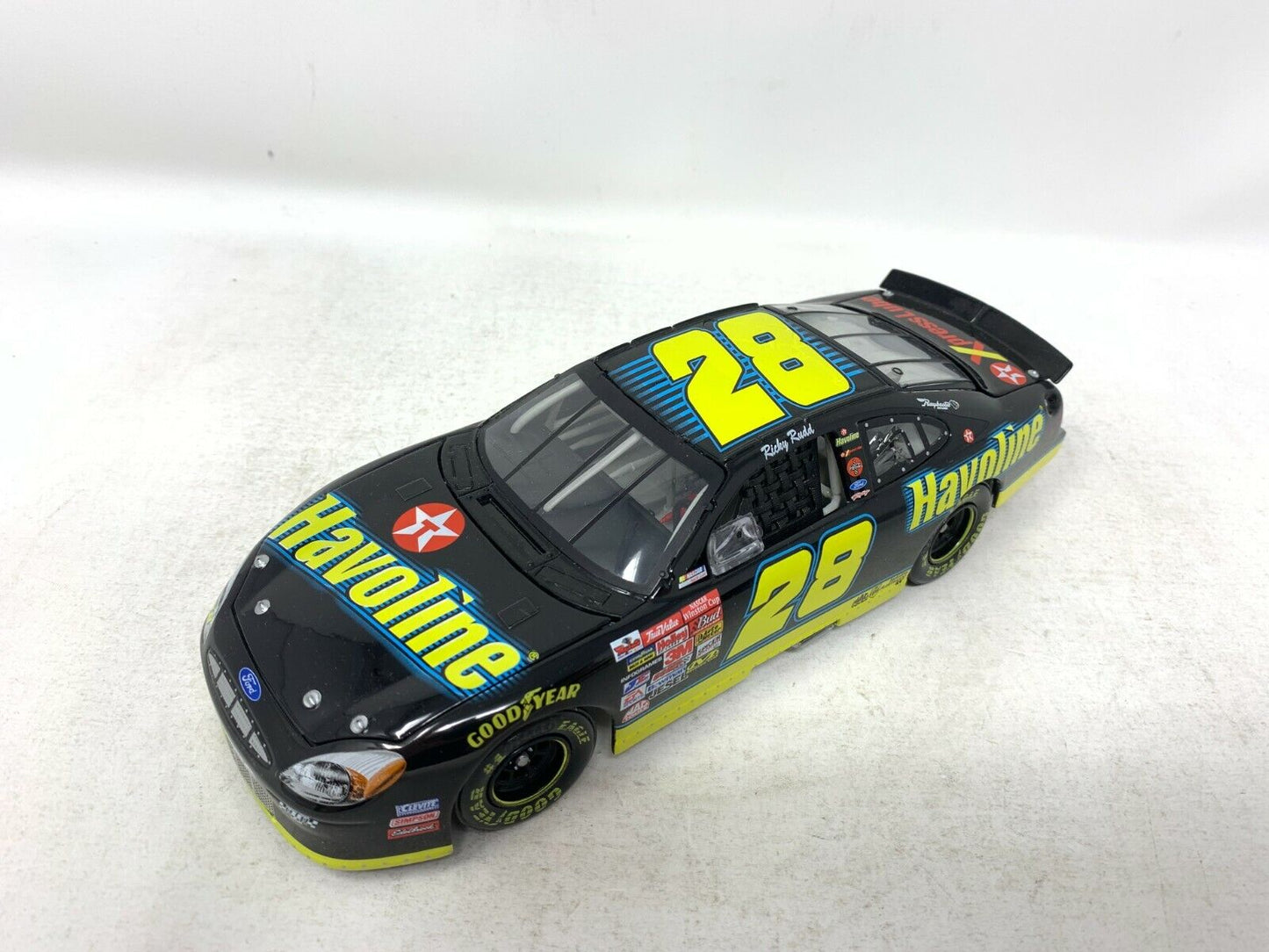 Action Nascar #28 Ricky Rudd Havoline 2002 Ford Taurus 1:24 Diecast