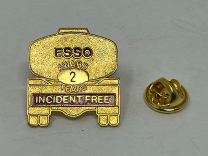 Esso Incident Free Award 2 Year Gas & Oil Lapel Pin