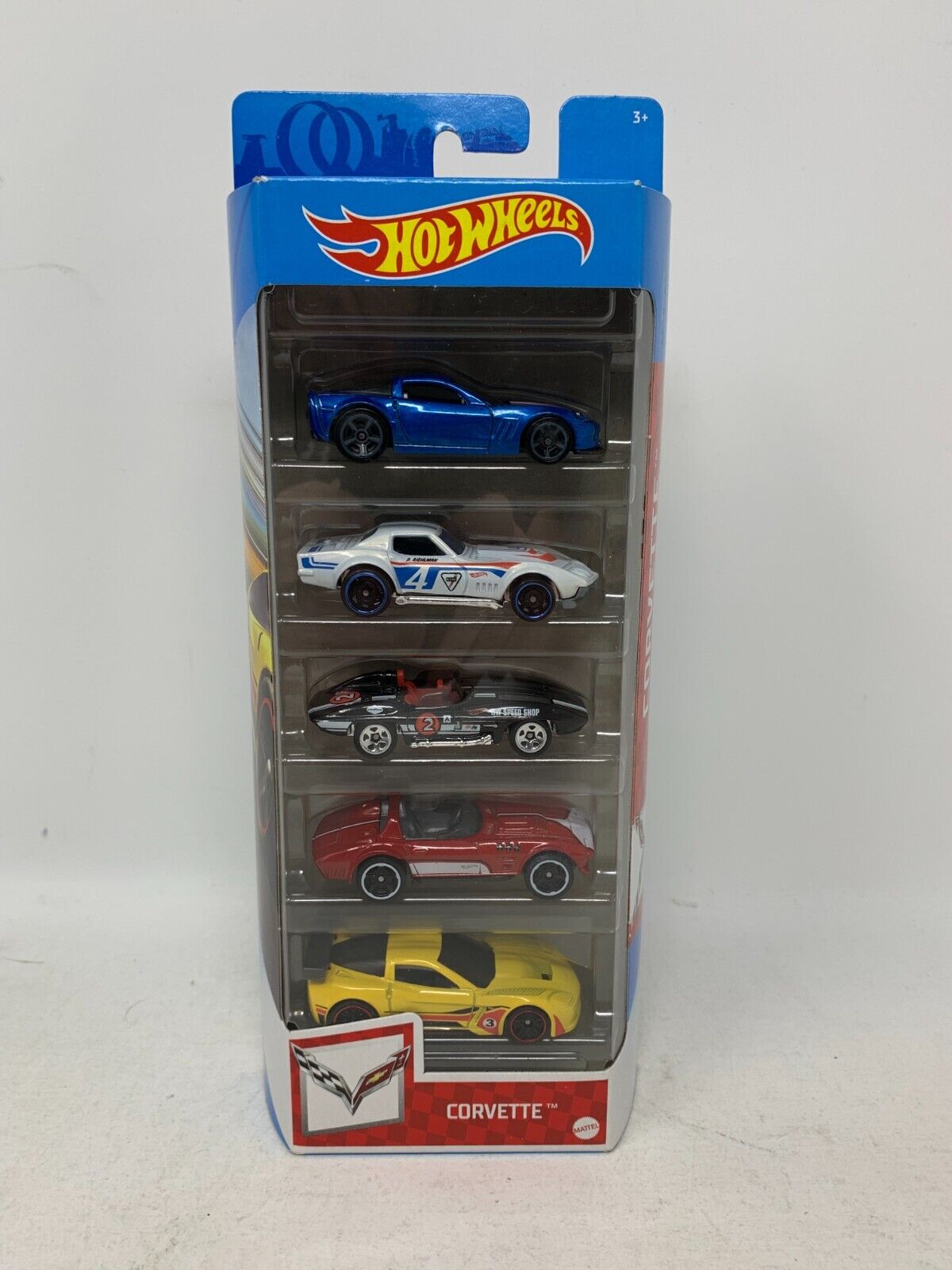 Hot Wheels 2020 Corvette 5-Pack 1:64 Diecast Gift Pack