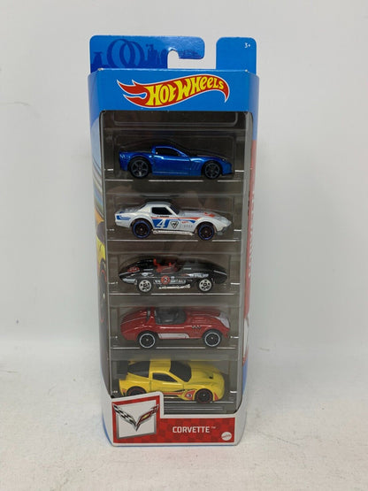 Hot Wheels 2020 Corvette 5-Pack 1:64 Diecast Gift Pack