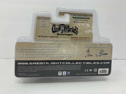 Greenlight Hitch & Tow Gas Monkey Garage 2014 Ram 1500 & Hauler 1:64 Diecast