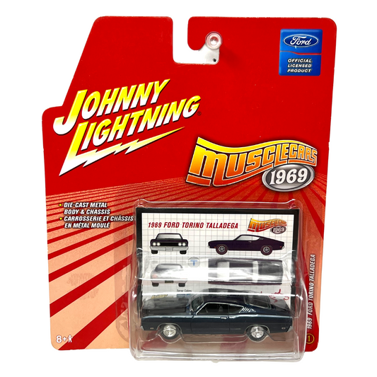 Johnny Lightning Musclecars 1969 Ford Torino Talladega 1:64 Diecast