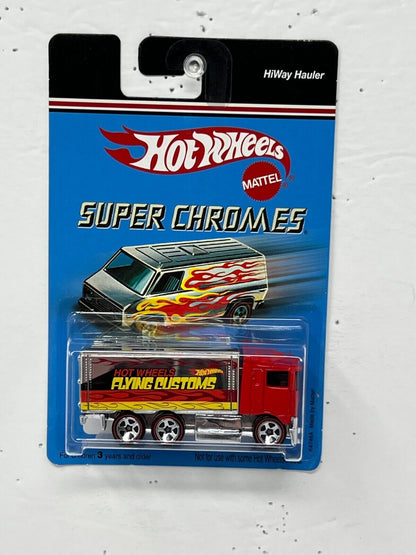 Hot Wheels Super Chromes Hiway Hauler Fantasy Cars 1:64 Diecast