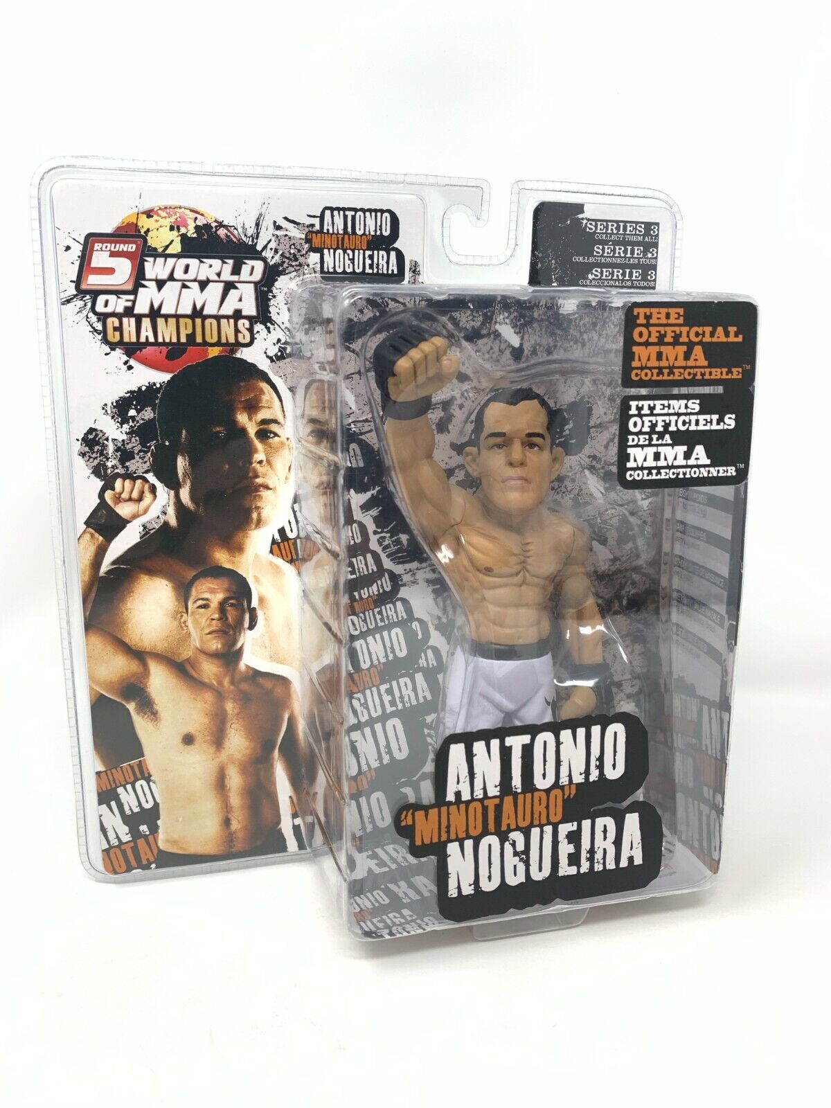 Round 5 UFC Antonio Rodrigo “Minotauro” Nogueira World of MMA Action Figure