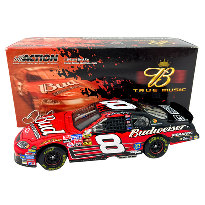 Action Nascar #8 Dale Earnhardt Jr Bud Chevy Rock & Roll GM Dealers 1:24 Diecast