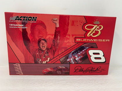 Action Nascar #8 Budweiser Dale Earnhardt Jr. Transport Hauler 1:64 Diecast