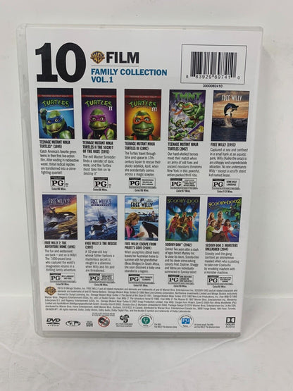 WB 10-Film Family Collection, Vol 1 (DVD, 2019) Movie Boxset Good Condition!!!