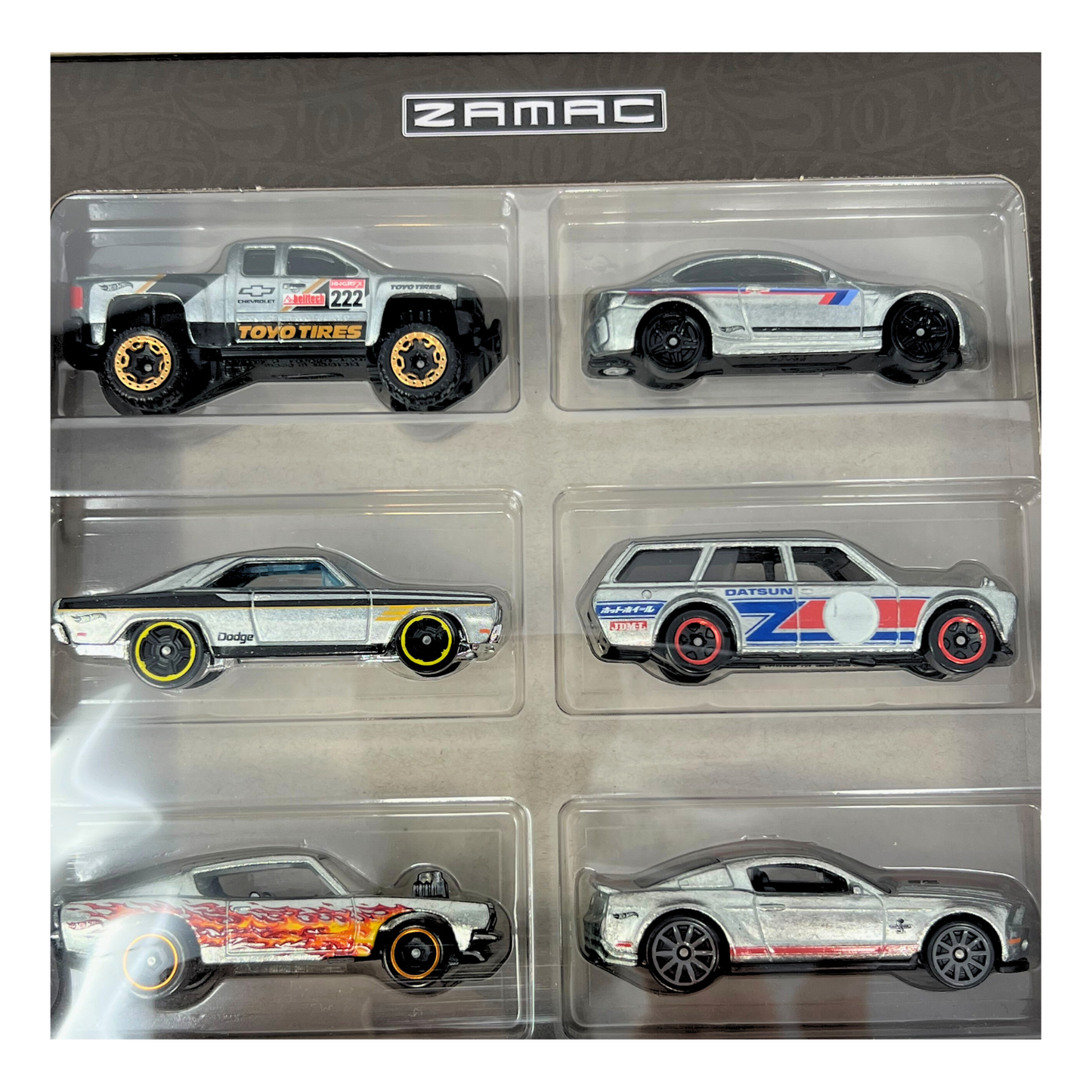 Hot Wheels 2022 Zamac Themed 6-Pack 1:64 Diecast