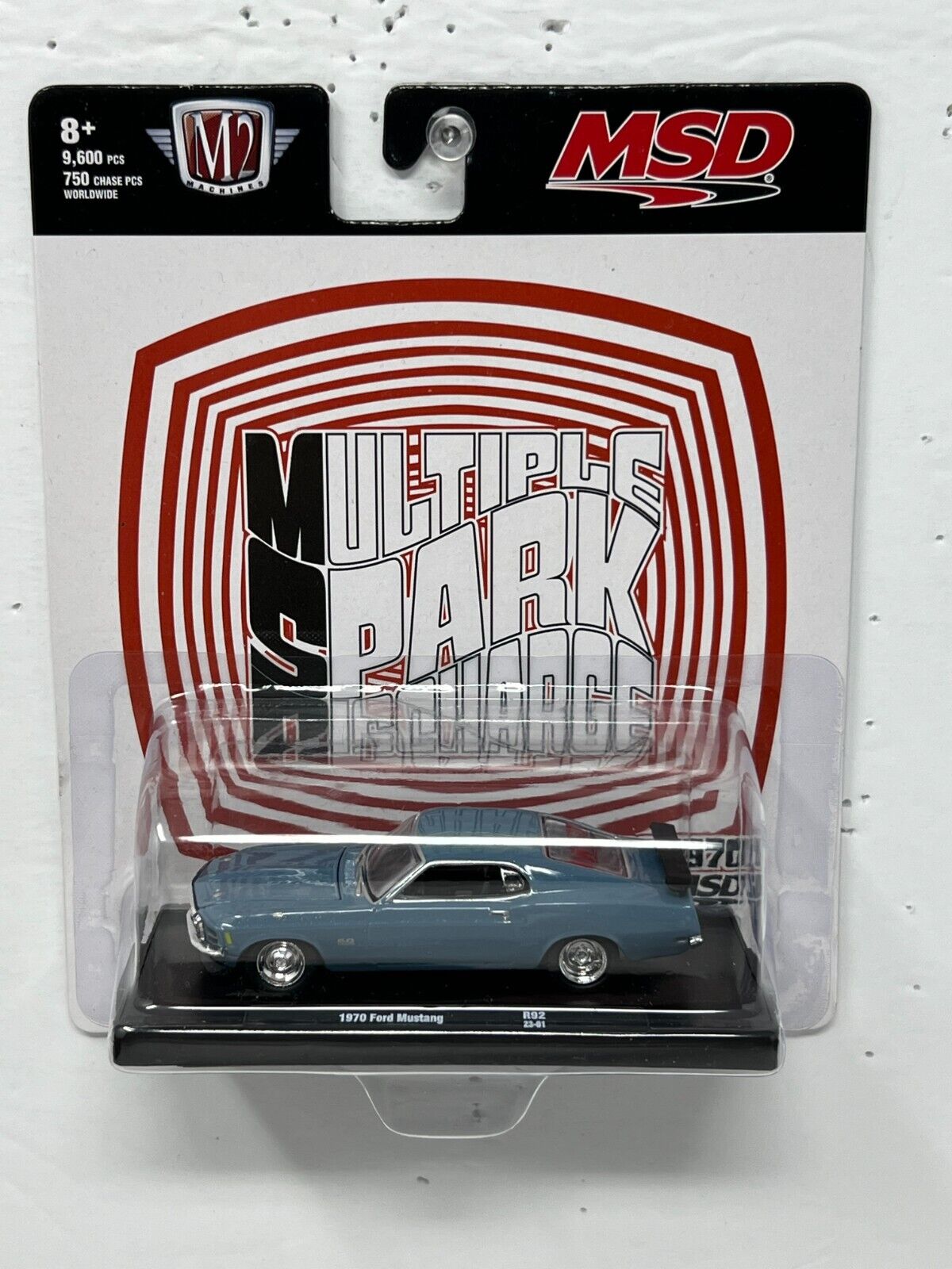 M2 Machines MSD Multiple Spark Discharge 1970 Ford Mustang 1:64 Diecast