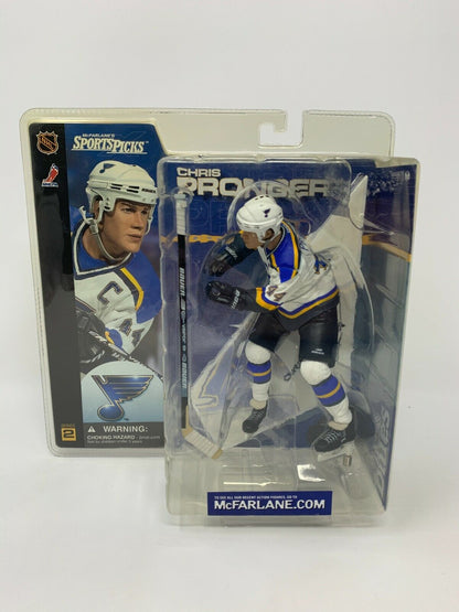 Mcfarlane NHL Chris Pronger St. Louis Blues White Jersey Series 2 Figure