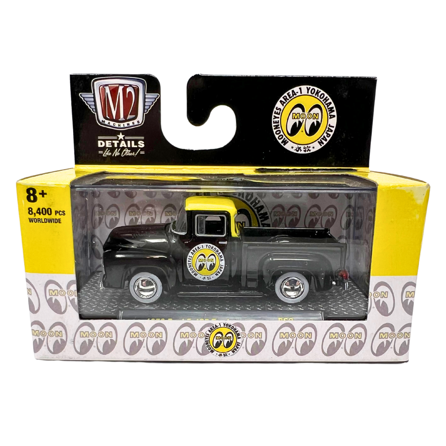 M2 Machines Moon Equipped 1956 Ford F-100 Truck R60 1:64 Diecast