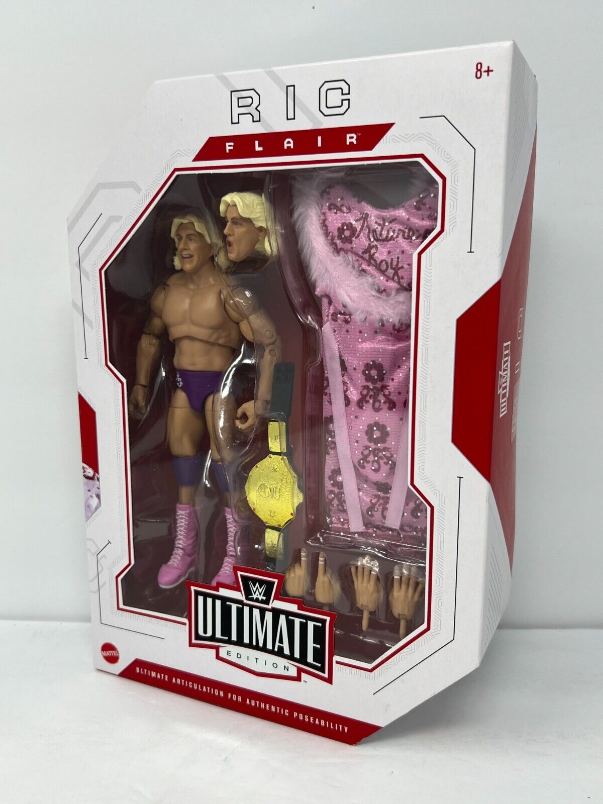WWE Ric Flair Ultimate Edition Series 9 Mattel Action Figure with Belt Mattel Toys