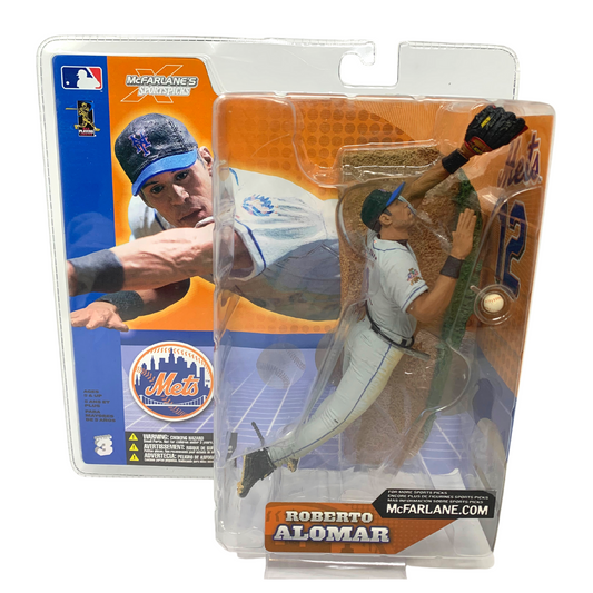 McFarlane MLB Series 3 Roberto Alomar New York Mets Figurine