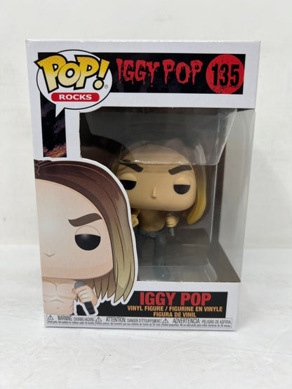 Funko Pop! Rocks #135 Iggy Pop Vinyl Figure