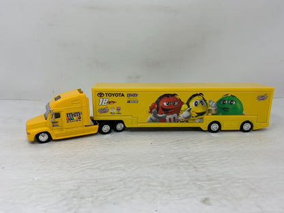 Nascar Authentics #18 M&M's Kyle Busch Transport Hauler 1:64 Diecast