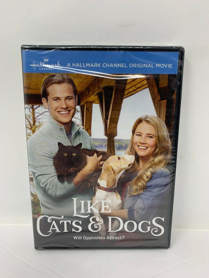 Like Cats & Dogs (DVD, 2019) Hallmark Cassidy Gifford Drama New and Sealed!!!