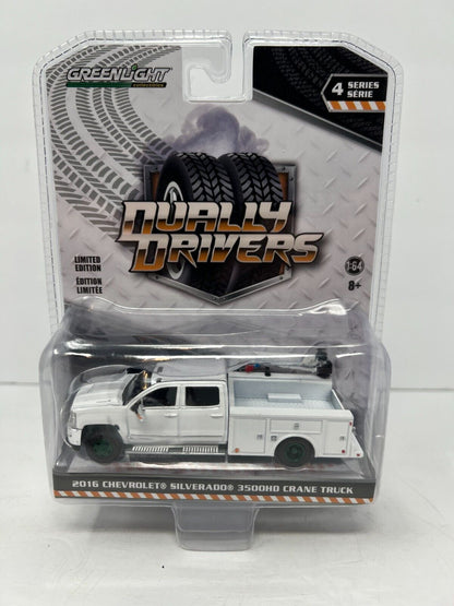 Greenlight Daully Drivers Chevrolet Silverado 3500HD Green Machine 1:64 Diecast