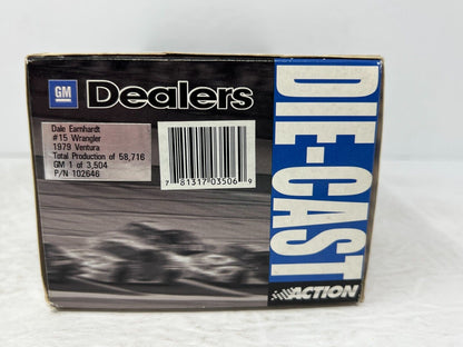 Action Nascar #15 Dale Earnhardt Sr. Wrangler Jean GM Dealers 1:24 Diecast