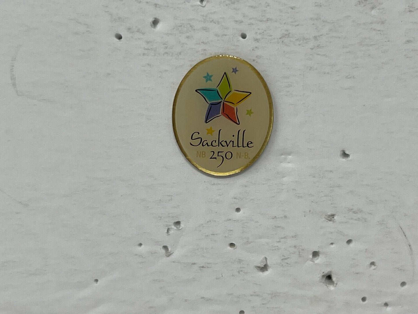 Sackville New Brunswick 250 Souvenir Cities & States Lapel Pin SP2