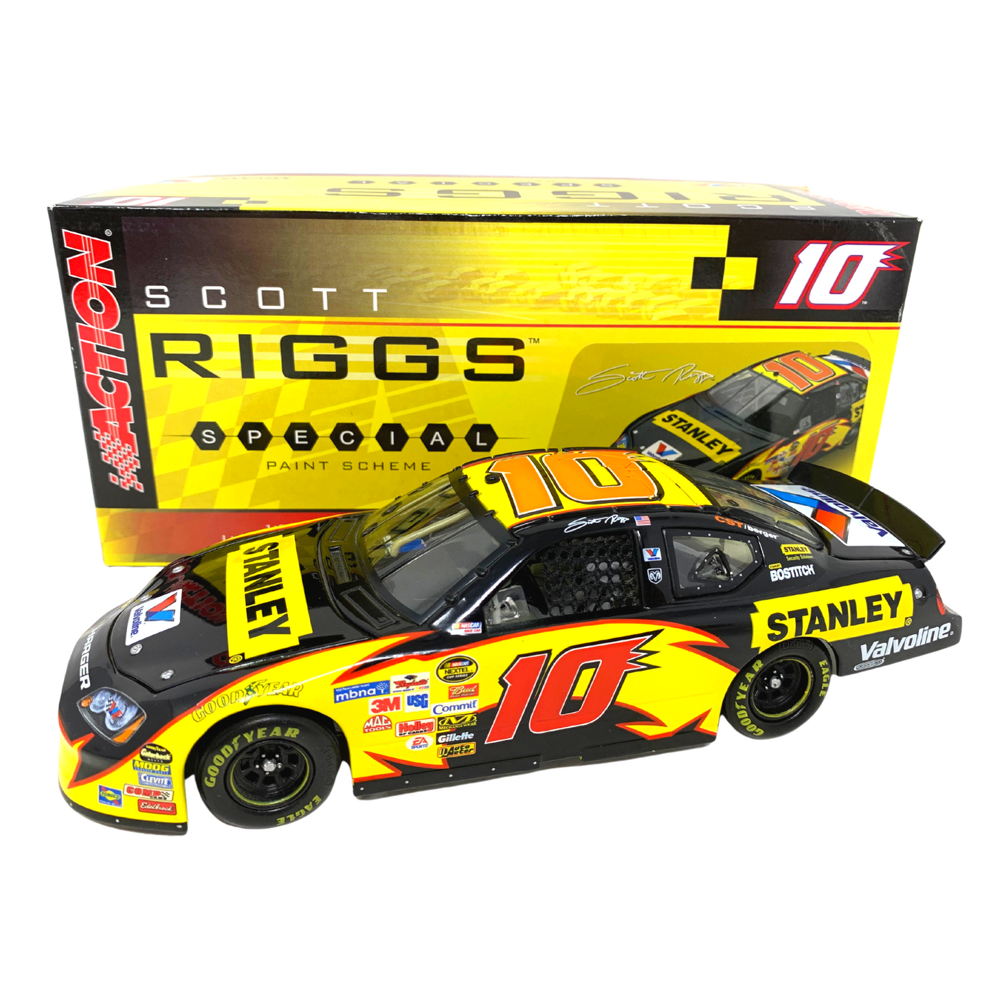 Action Nascar #10 Scott Riggs Stanley Tools 2006 Charger 1:24 Diecast