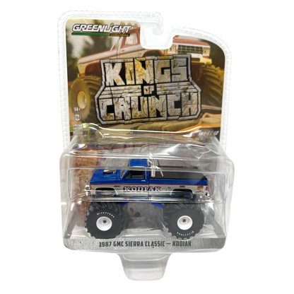 Greenlight Kings of Crunch Series 10 1987 GMC Sierra Classic Kodiak 1:64 Diecast