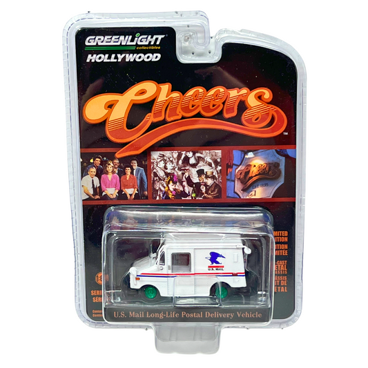 Greenlight Hollywood Cheers Postal Delivery Vehicle GREEN MACHINE 1:64 Diecast