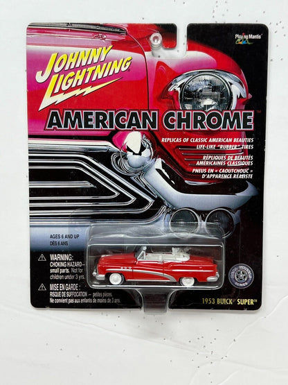 Johnny Lightning American Chrome 1953 Buick Super 1:64 Diecast