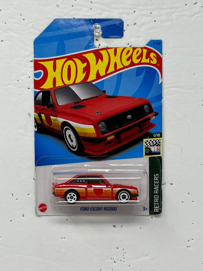 Hot Wheels Retro Racers Ford Focus RS2000 JDM 1:64 Diecast Red