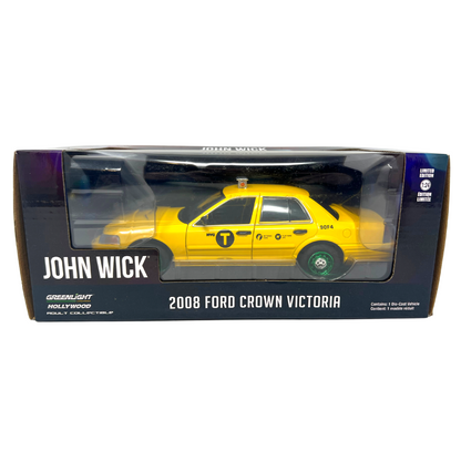 Greenlight Hollywood John Wick Ford Crown Victoria Green Machine 1:24 Diecast