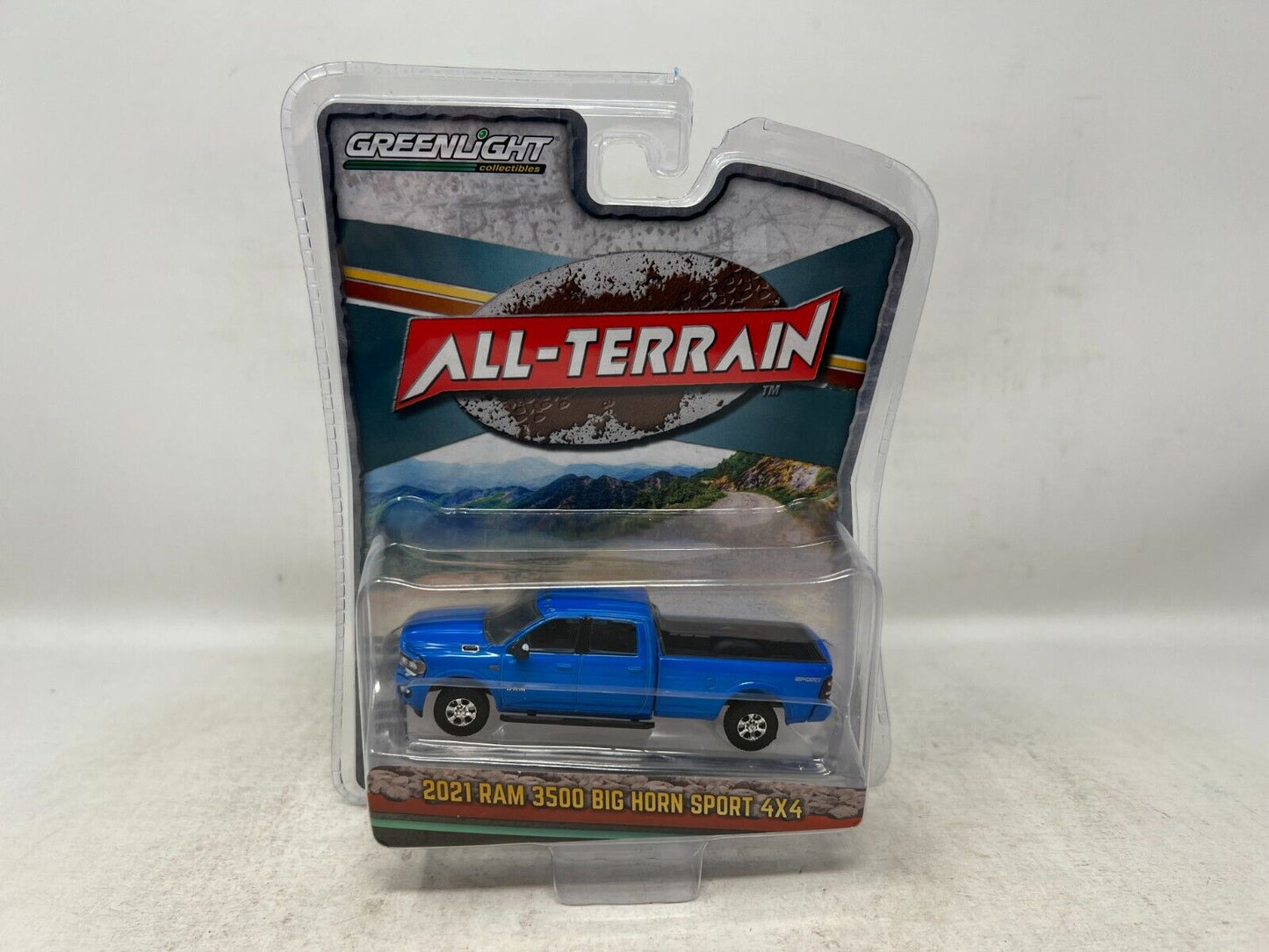 Greenlight All-Terrain 2021 Ram 3500 Big Horn Sport 4X4 1:64 Diecast