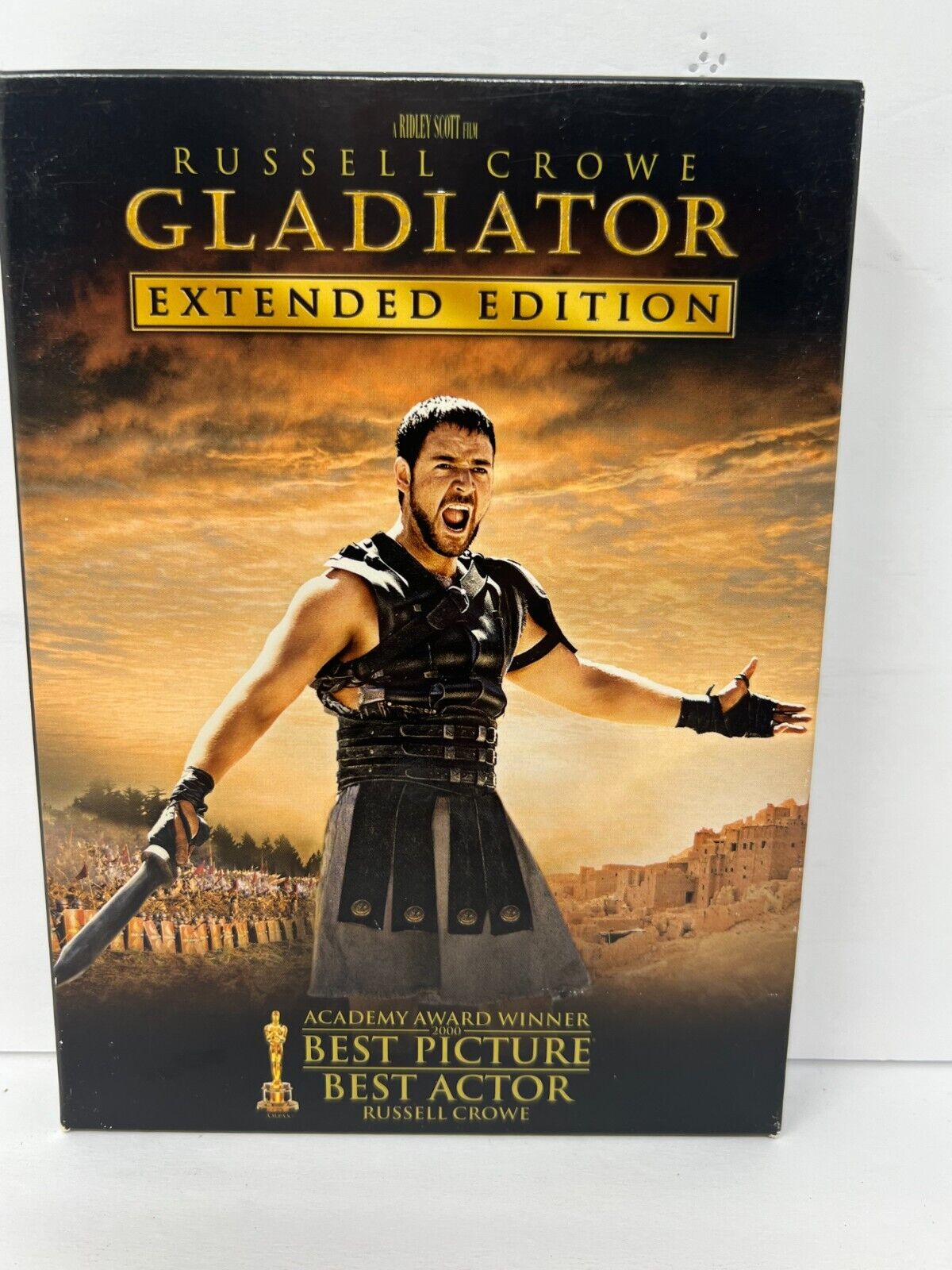 Gladiator Extended Edition (DVD, 2017) Special Edition Movie Boxset Good Shape