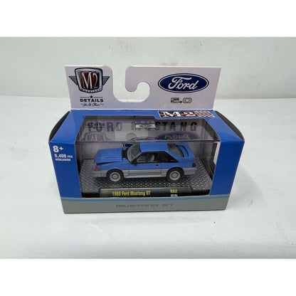 M2 Machines Mustang GT 1988 Ford Mustang GT R62 1:64 Diecast